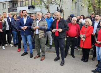 Adrian Chesnoiu și Ion Doldurea, întâlnire cu cetățenii