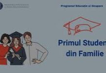 A fost lansat programul “Primul student din familie”