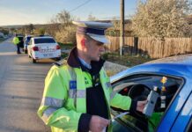 Tânăr din Drăgănești-Olt prins drogat la volan în ziua de Paște