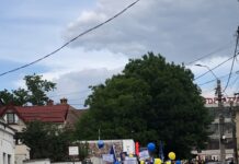 Caracal:PNL-marș electoral