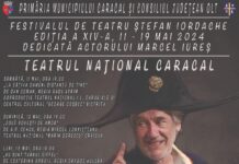 Caracal: Festivalul de Teatru “Ștefan Iordache” a ajuns la ediția a XIV-a
