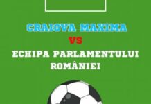 Caracal:Meci demonstrativ în memoria lui Jean Nițulescu. Craiova Maxima vs Echipa Parlamentului