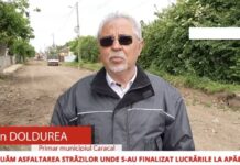 Continuă modernizarea străzilor în Caracal