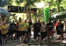 Deputatul Chesnoiu și primarul Doldurea au alergat în scop caritabil. Sute de participanți în Parcul Poroineanu