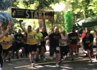 Deputatul Chesnoiu și primarul Doldurea au alergat în scop caritabil. Sute de participanți în Parcul Poroineanu