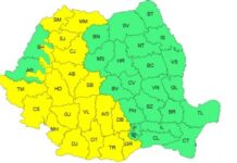 OLT: cod galben de furtuni violente și grindină