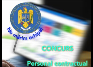 Jandarmeria Olt caută referent pentru Financiar