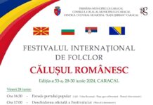 Caracal: Festivalul Internațional de Folclor Călușul Românesc a ajuns la ediția 53