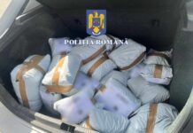 O tânără, din Caracal, prinsă cu aproximativ 44 de kg de tutun mărunţit în portbagajul mașinii