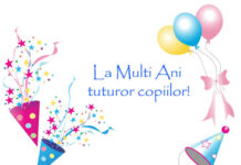 La mulți ani, copii!