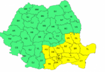 Cod galben de caniculă în Capitala şi 14 judeţe