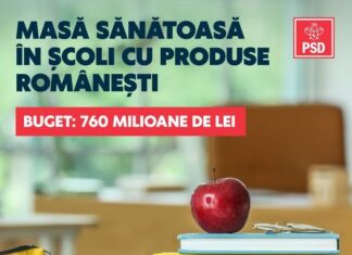 MINISTRUL AGRICULTURII: ”FRUCTE, LEGUME ȘI LAPTE PENTRU DOUĂ MILIOANE DE COPII”