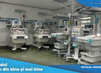 Nou-născut din Alexandria, tratat la Spitalul Slatina