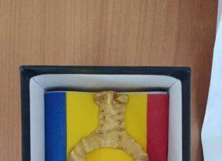 O piesă rară de aur, descoperită în județul Olt