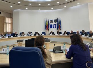 A început ședința ordinară la CJ Olt