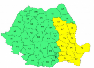 Meteorologii ANM au emis Cod Galben de furtuni și vijelii