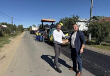 Daniel Tudor: ”Au început lucrările de reabilitare a drumului județean DJ 703 C”