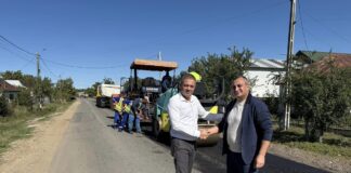 Daniel Tudor: ”Au început lucrările de reabilitare a drumului județean DJ 703 C”