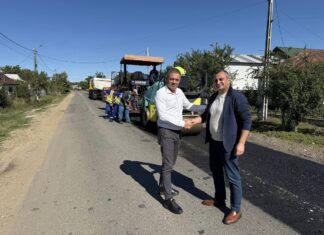 Daniel Tudor: ”Au început lucrările de reabilitare a drumului județean DJ 703 C”