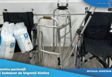 Donație pentru pacienții Spitalului Județean de Urgență Slatina