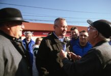 Nicolae Ciucă, la Slatina