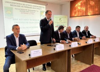 A început un nou an universitar la USAMV Slatina