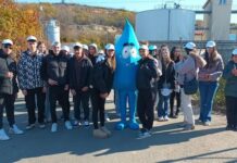 Peste 100 de elevi ai Colegiului Național „Ion Minulescu” din Slatina, vizită la Stația de Epurare Slatina