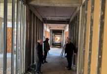 Doldurea și Pătran, în vizită pe șantierul viitoarei creșe din Caracal