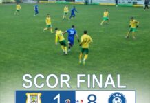 Victorie pentru echipa CSM Slatina în meciul din deplasare cu CS Mioveni