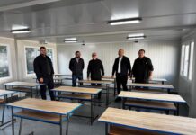 Modernizare la Școala nr. 2 din Caracal. Construcții modulare dotate cu toate facilitățile