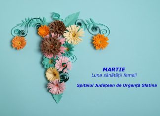 Spitalul Slatina anunță că luna Martie este luna conștientizării HPV