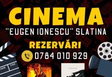 FILME NOI LA CINEMA „EUGEN IONESCU” SLATINA!