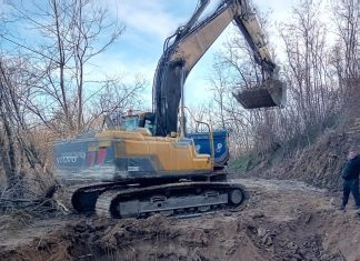 CJ Olt a dat startul lucrărilor de refacere a alunecărilor de teren