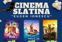 Filme noi, la Cinema Slatina