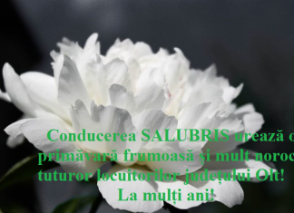 Felicitare 1 Martie – SALUBRIS