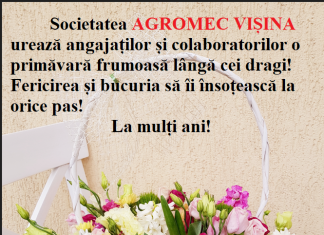 Felicitare 1 Martie – AGROMEC VISINA