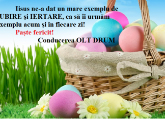 Felicitare – OLT DRUM