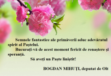 Felicitare – Bogdan Mihuți, deputat de Olt
