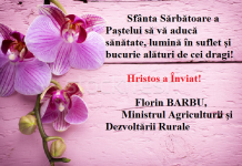 Felicitare – Florin Barbu, ministrul Agriculturii