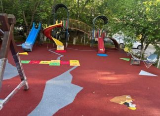 Locurile de joacă din Caracal, reabilitate