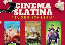 Filme noi, la Cinema ”Eugen Ionescu” Slatina