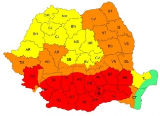 Oltul, sub cod roșu de caniculă