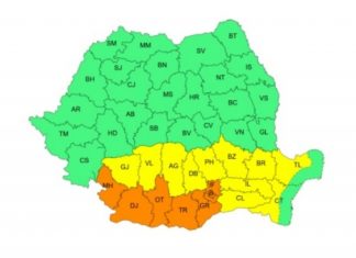 Oltul, sub Cod portocaliu de caniculă
