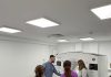 Personalul din cadrul Spitalului Slatina, instruit pentru utilizarea noului computer tomograf.
