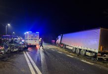 Valea Oltului- Accident mortal pe DN7