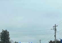 Impact violent la Brebeni: O mașină s-a răsturnat și a fost distrusă complet