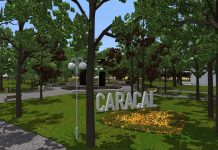 Centrul Caracalului intră în schimbare: Piața Victoriei, reamenajată