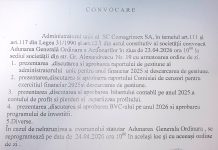 Anunț convocare….