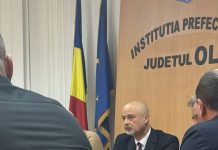 Haos la Prefectura Olt pe tema alunecării de teren de pe strada Grădiștei. Mario De Mezzo, acuzat că a blocat reacția administrativă și a fugit de răspunsuri