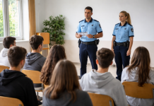 Polițiștii din Olt au organizat o acțiune de prevenire pentru protecția minorilor din centrele sociale